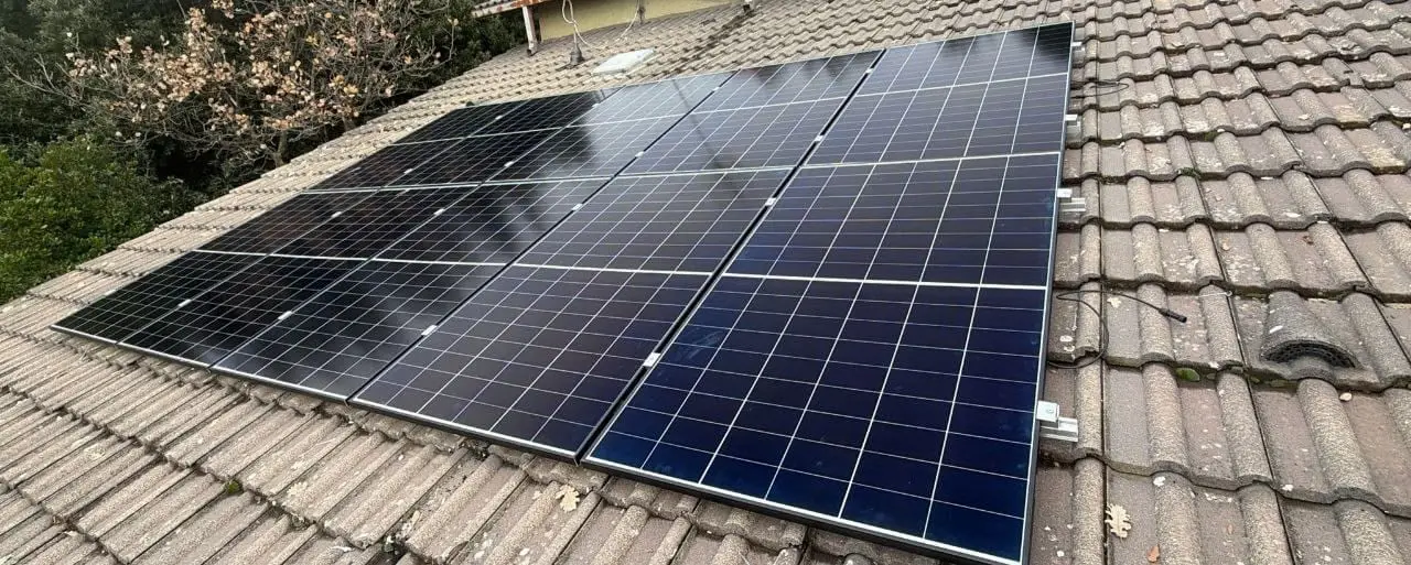 Revamping di un impianto fotovoltaico su tetto a Roma